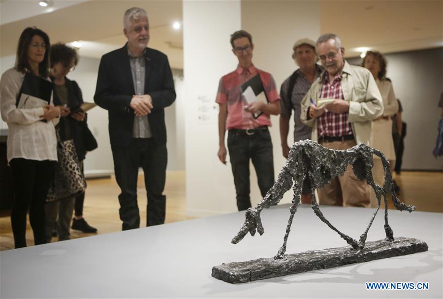 CANADA-VANCOUVER-ALBERTO GIACOMETTI-ART EXHIBITION