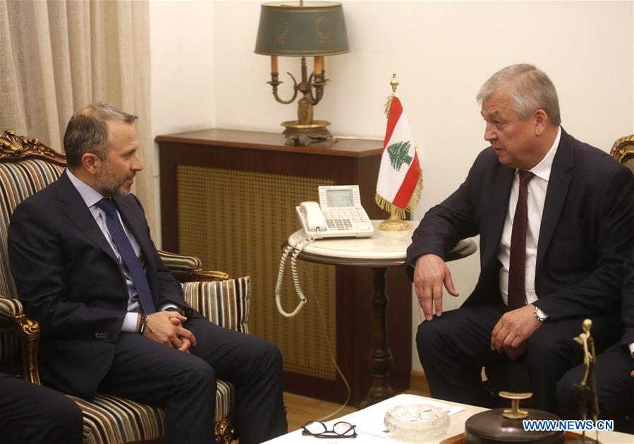 LEBANON-BEIRUT-RUSSIA-SPECIAL ENVOY FOR SYRIA-VISIT 