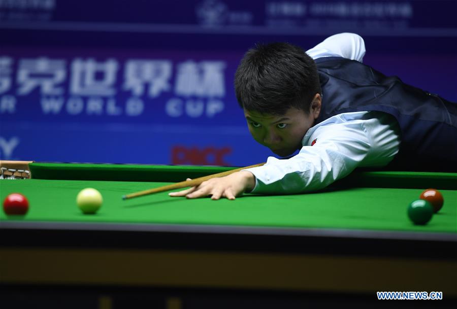 (SP)CHINA-JIANGSU-WUXI-SNOOKER WORLD CUP(CN)