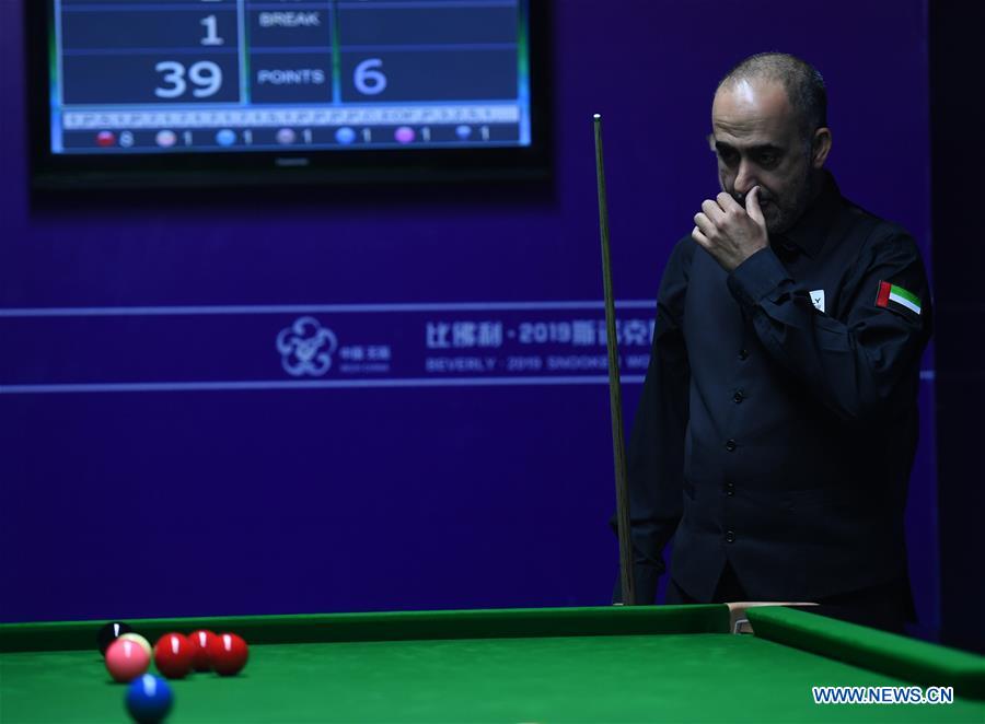 (SP)CHINA-JIANGSU-WUXI-SNOOKER WORLD CUP(CN)