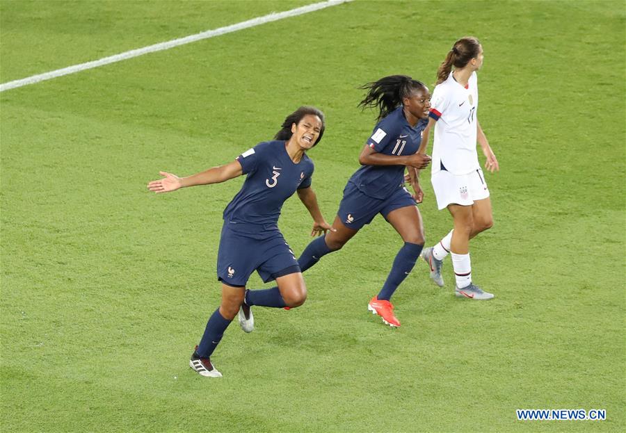 (SP)FRANCE-PARIS-FIFA WOMEN'S WORLD CUP-QUARTERFINAL-FRA VS USA