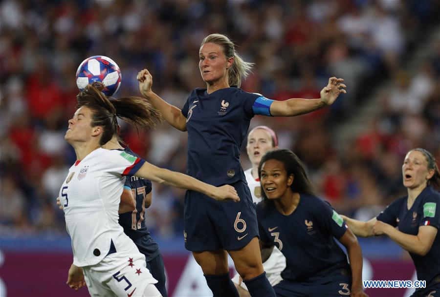 (SP)FRANCE-PARIS-FIFA WOMEN'S WORLD CUP-QUARTERFINAL-FRA VS USA