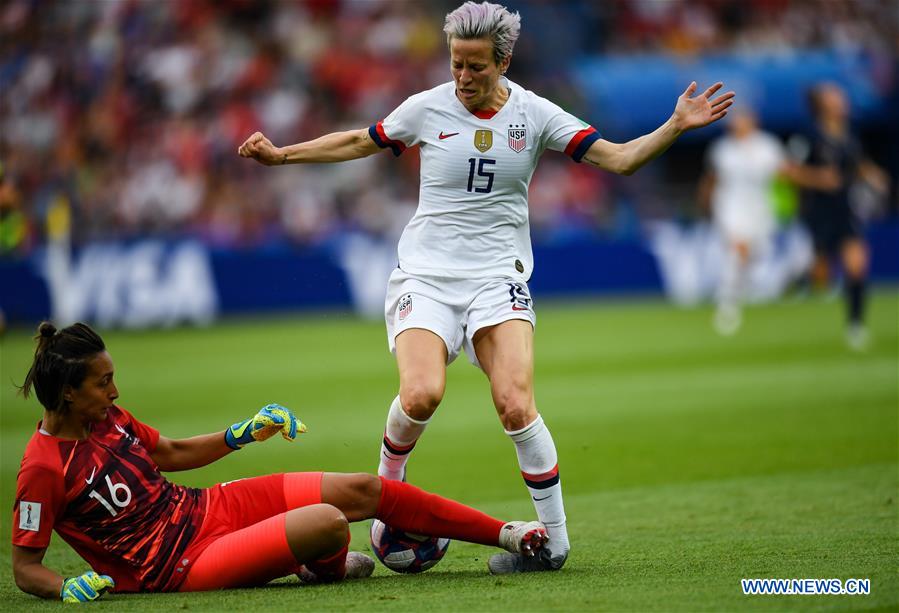 (SP)FRANCE-PARIS-FIFA WOMEN'S WORLD CUP-QUARTERFINAL-FRA VS USA