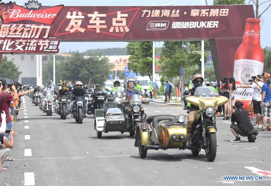 CHINA-FUJIAN-MOTORCYCLE FESTIVAL-PARADE (CN)