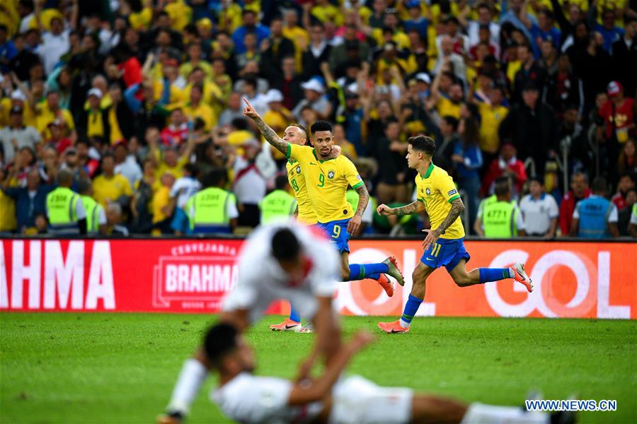 (SP)BRAZIL-RIO DE JANEIRO-FOOTBALL-COPA AMERICA 2019-FINAL-BRAZIL VS PERU