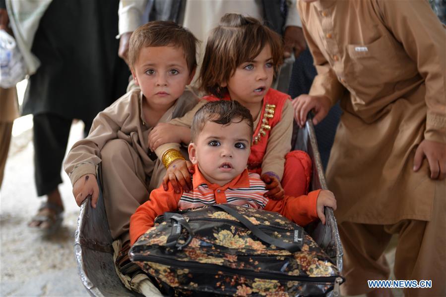 AFGHANISTAN-KANDAHAR-REFUGEES-RETURN