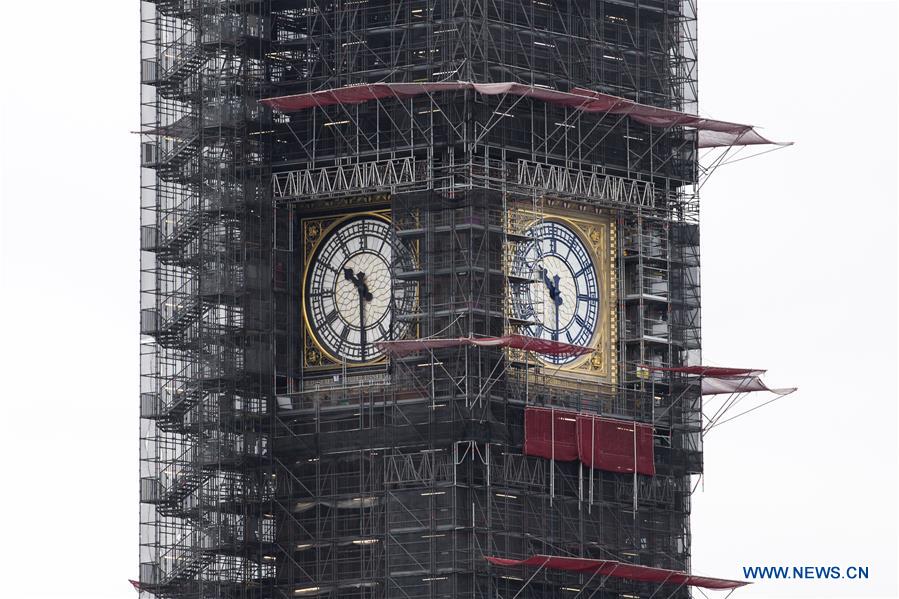 BRITAIN-LONDON-BIG BEN-BELL-160TH ANNIVERSARY