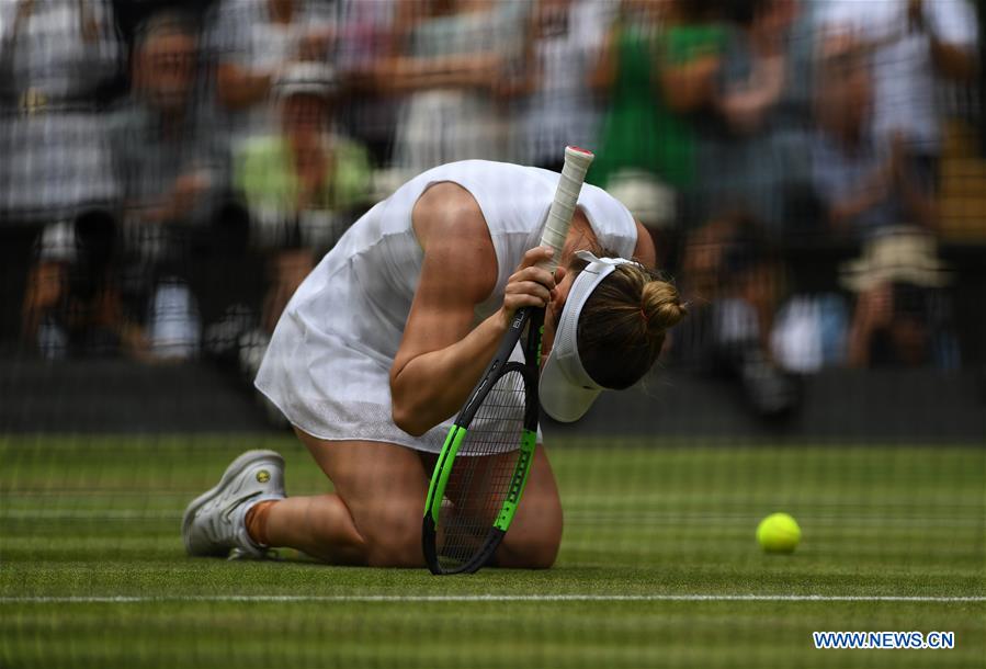 (SP)BRITAIN-LONDON-TENNIS-WIMBLEDON CHAMPIONSHIPS 2019-WOMEN'S SINGLES-FINAL