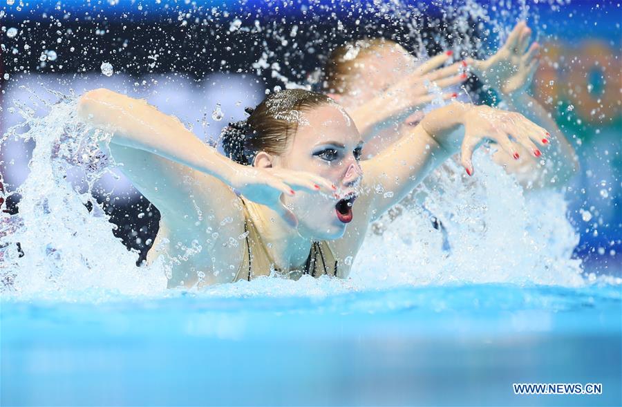 (SP)SOUTH KOREA-GWANGJU-FINA WORLD CHAMPIONSHIPS-ARTISTIC SWIMMING