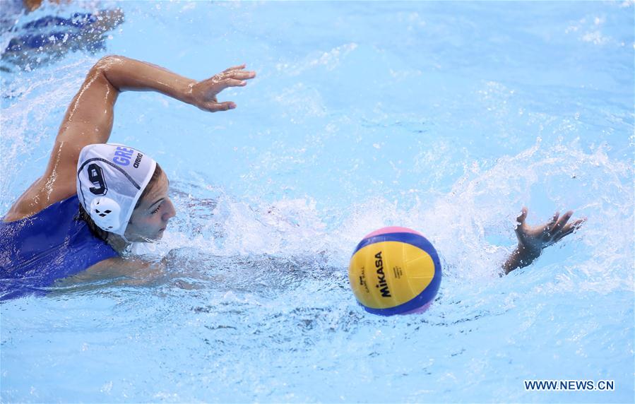 (SP)SOUTH KOREA-GWANGJU-FINA WORLD CHAMPIONSHIPS-WATER POLO-WOMEN'S PRELIMINARY ROUND