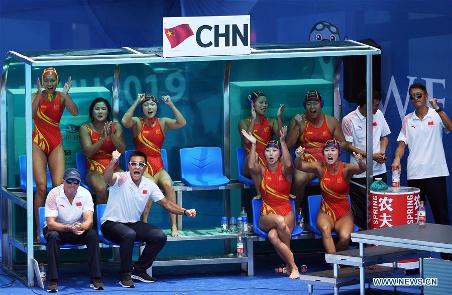 (SP)SOUTH KOREA-GWANGJU-FINA WORLD CHAMPIONSHIPS-WATER POLO