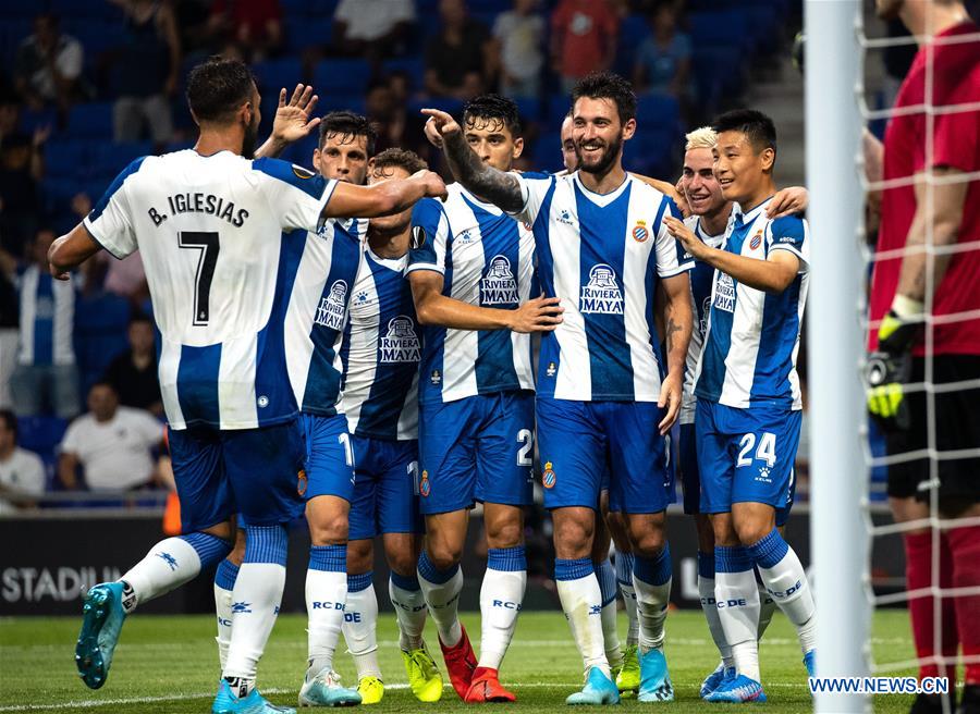 (SP)SPAIN-BARCELONA-SOCCER-EUROPA LEAGUE QUALIFIER-ESPANYOL VS STJARNAN