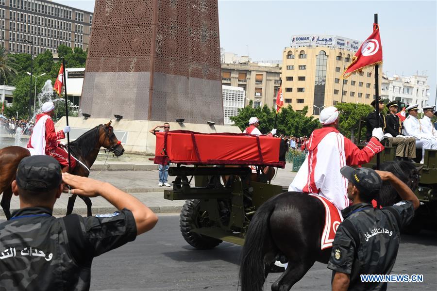 TUNISIA-TUNIS-ESSEBSI-STATE FUNERAL