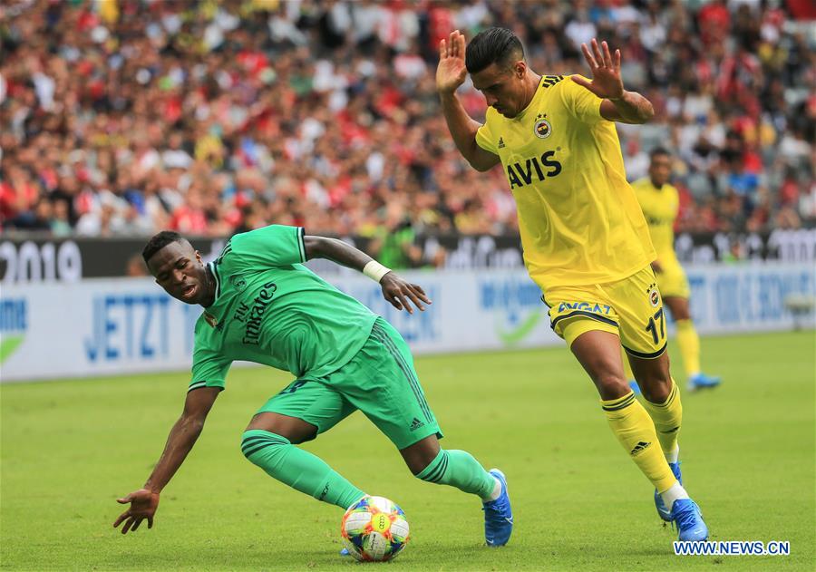 (SP)GERMANY-MUNICH-SOCCER-AUDI CUP-THIRD PLACE PLAYOFF-REAL MADRID VS FENERBAHCE