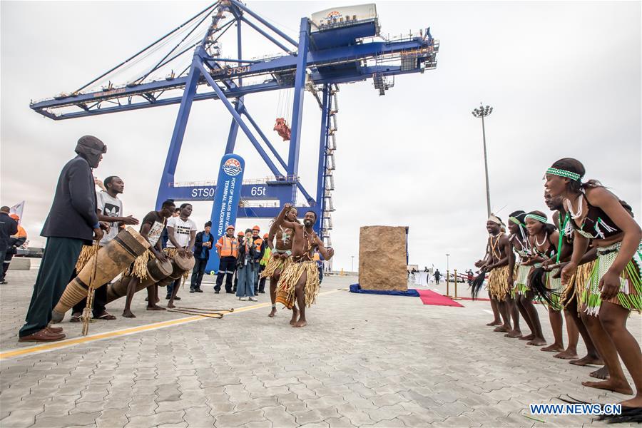 NAMIBIA-WALVIS BAY-CHINESE-BUILT CONTAINER TERMINAL-INAUGURATION