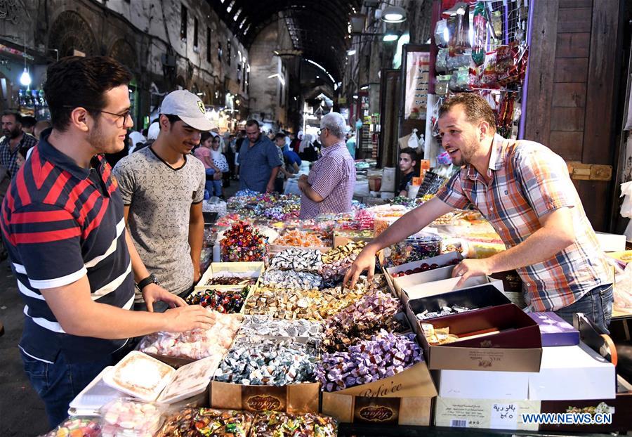 SYRIA-DAMASCUS-EID-AL-ADHA-SHOPPING