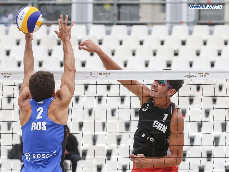 (SP)RUSSIA-MOSCOW-BEACH VOLLEYBALL-FIVB WORLD TOUR