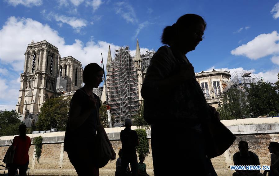 FRANCE-PARIS-NOTRE DAME CATHEDRAL-REPAIRS