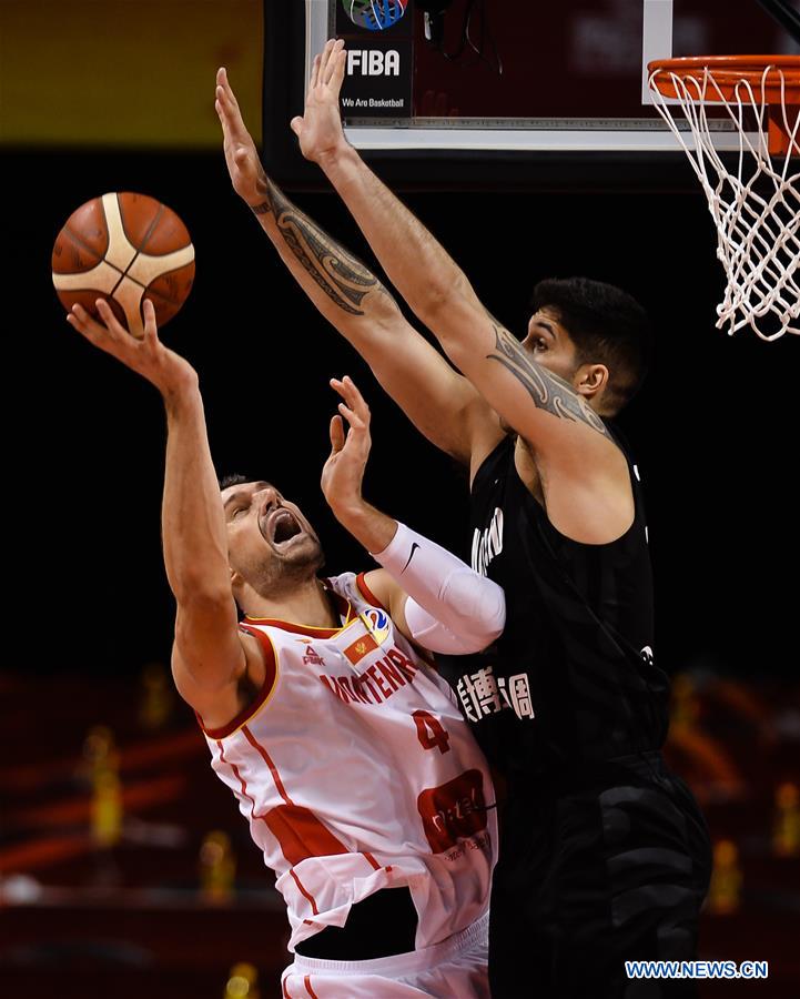 (SP)CHINA-NANJING-BASKETBALL-FIBA WORLD CUP-GROUP F-MONTENEGRO VS NEW ZEALAND(CN)