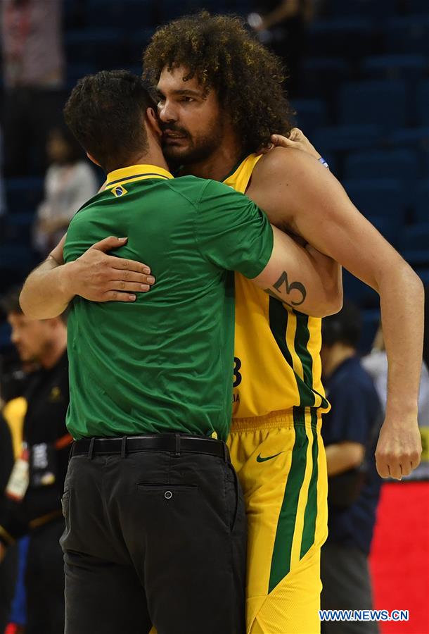 (SP)CHINA-NANJING-BASKETBALL-FIBA WORLD CUP-GROUP F-GREECE VS BRAZIL(CN)