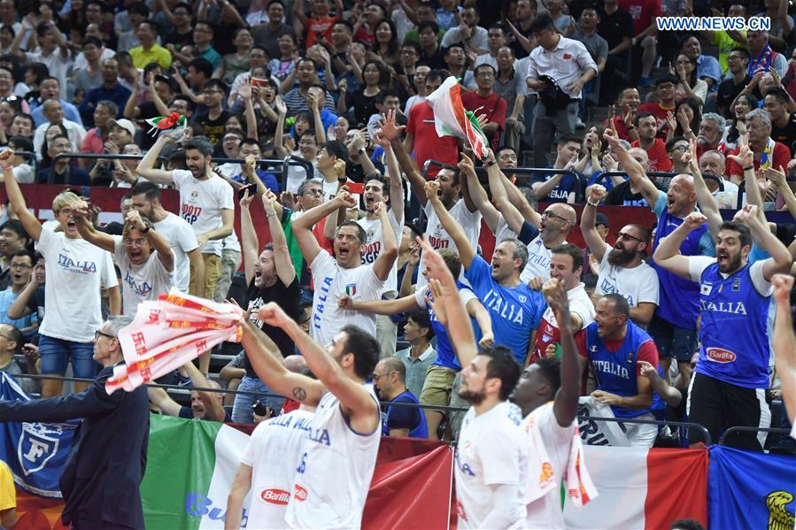 (SP)CHINA-FOSHAN-BASKETBALL-FIBA WORLD CUP-GROUP D-ITALY VS SERBIA (CN)