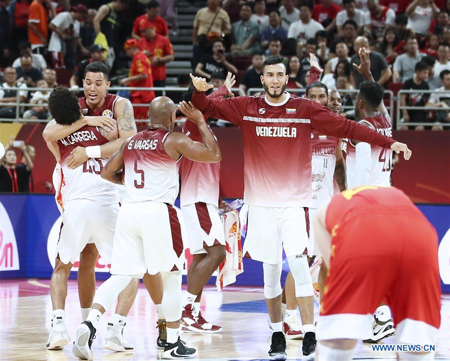 (SP)CHINA-BEIJING-BASKETBALL-FIBA WORLD CUP-GROUP A-CHINA VS VENEZUELA (CN)