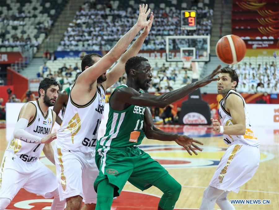 (SP)CHINA-SHANGHAI-BASKETBALL-FIBA WORLD CUP-GROUP P-JORDAN VS SENEGAL(CN)