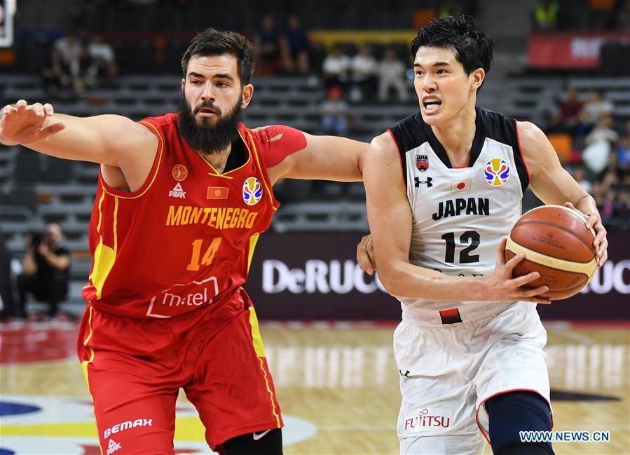 (SP)CHINA-DONGGUAN-BASKETBALL-FIBA WORLD CUP-GROUP O-MONTENEGRO VS JAPAN (CN)