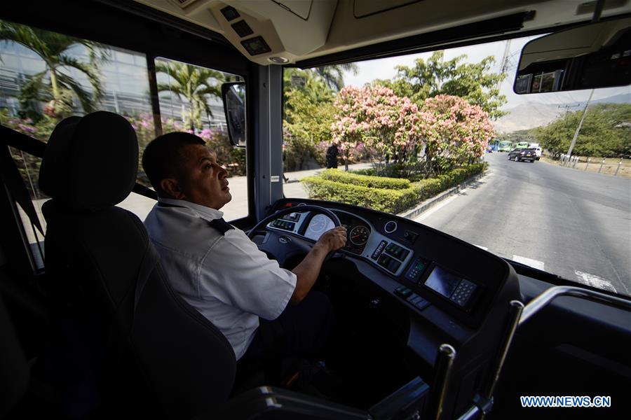 COLOMBIA-CHINA-ELECTRIC BUS-INAUGURATION