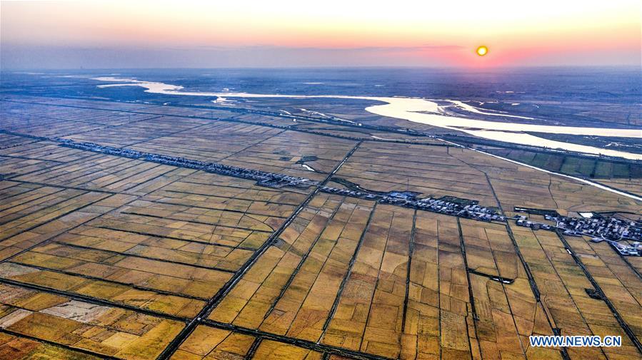 CHINA-HARVEST-AERIAL VIEW (CN)