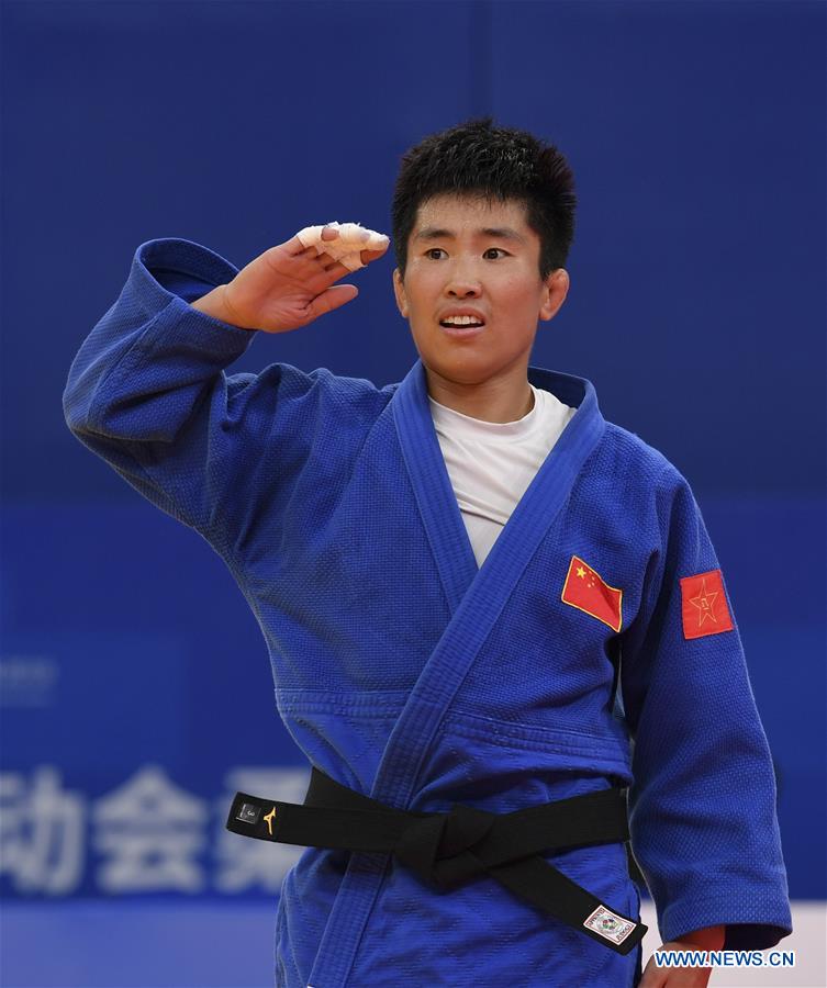 (SP)CHINA-WUHAN-7TH MILITARY WORLD GAMES-JUDO-WOMEN'S 48KG FINAL