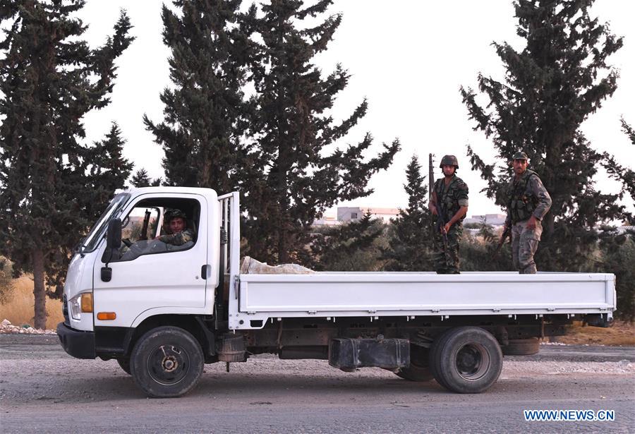 SYRIA-ALEPPO-MANBIJ-ARMY