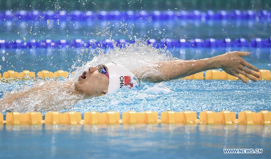 (SP)CHINA-WUHAN-7TH MILITARY WORLD GAMES-SWIMMING-MEN 400M INDIVIDUAL MEDLEY