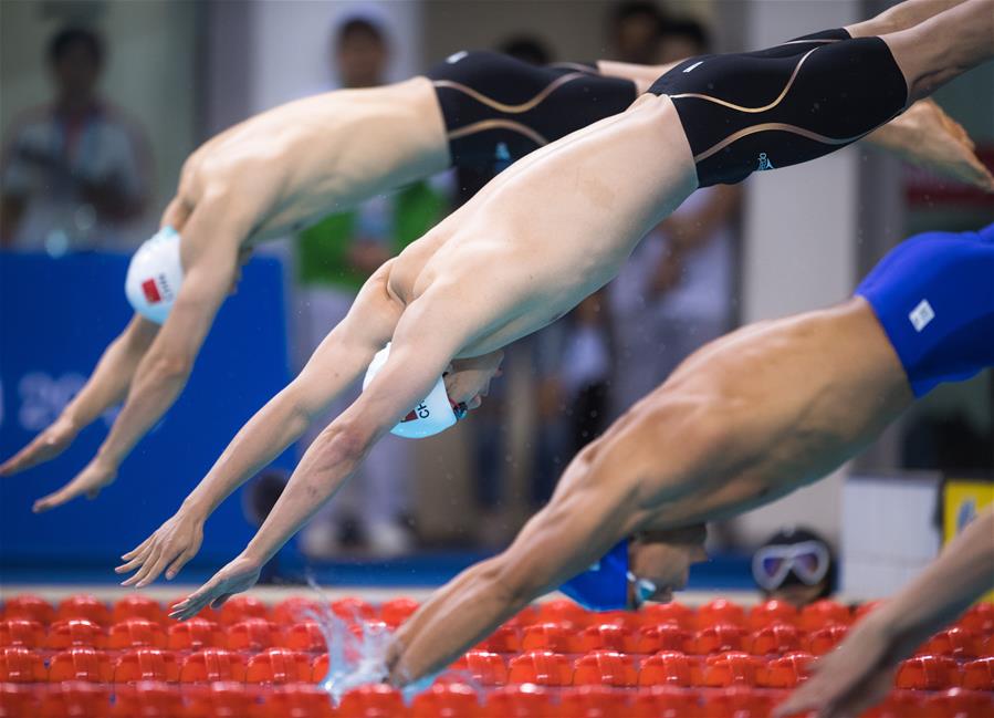 (SP)CHINA-WUHAN-7TH MILITARY WORLD GAMES-LIFESAVING