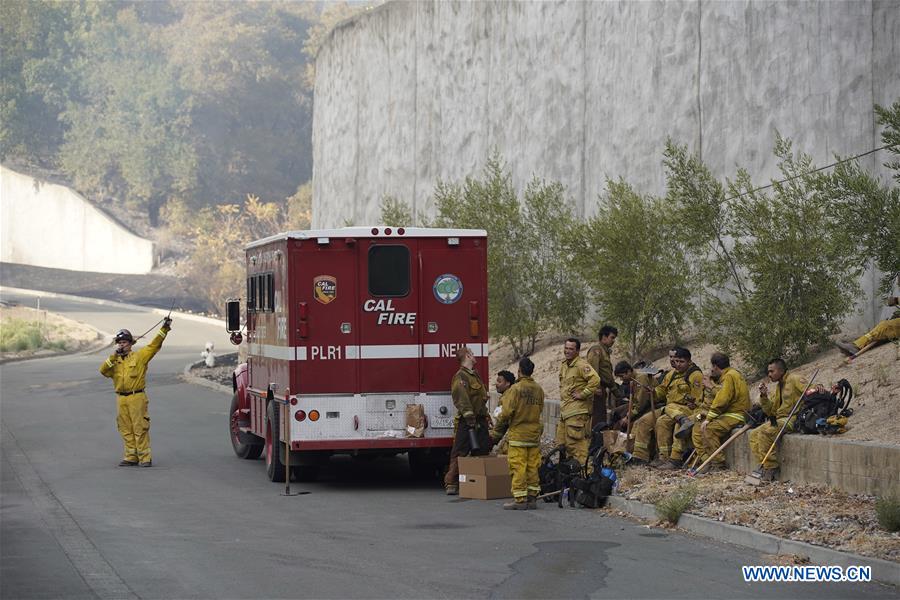 U.S.-CALIFORNIA-WILD FIRE