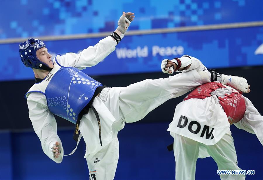 (SP)CHINA-WUHAN-7TH MILITARY WORLD GAMES-TAEKWONDO