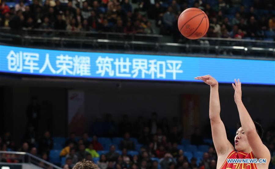 (SP)CHINA-WUHAN-7TH MILITARY WORLD GAMES-BASKETBALL