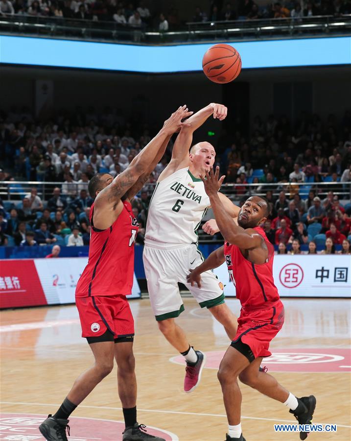 (SP)CHINA-WUHAN-7TH MILITARY WORLD GAMES-BASKETBALL