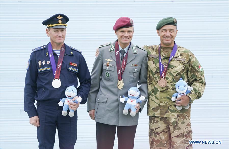 (SP)CHINA-WUHAN-7TH MILITARY WORLD GAMES-PARACHUTING