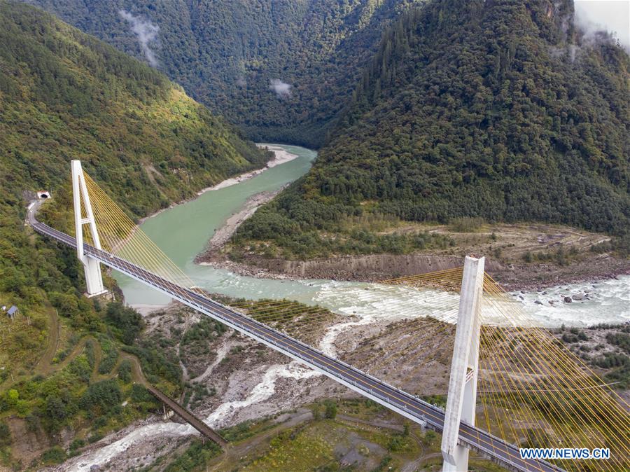 CHINA-TIBET-POLONGGOU-BRIDGE (CN)