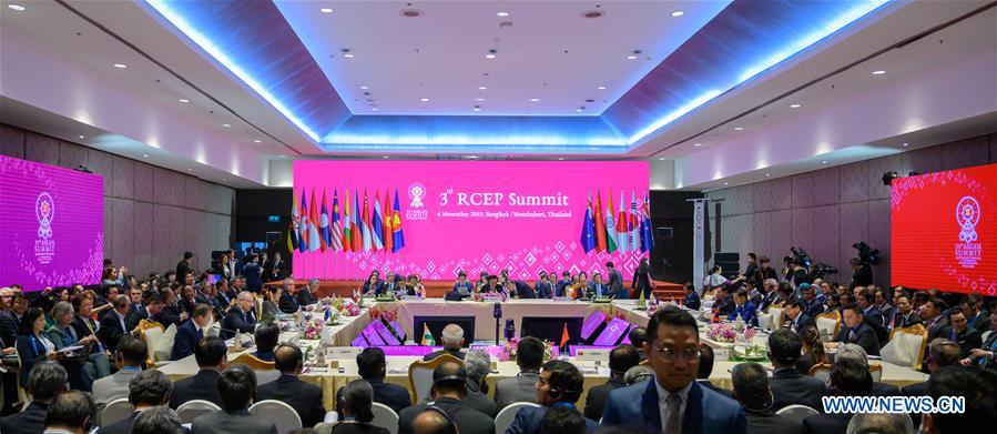 THAILAND-BANGKOK-RCEP SUMMIT