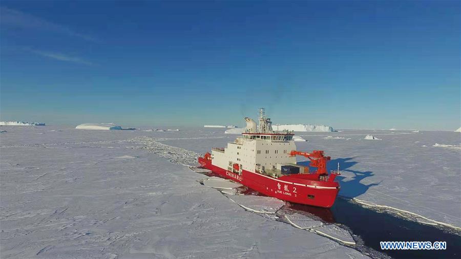 (EyesonSci) CHINA-XUELONG 2-ANTARCTIC-EXPEDITION-UNLOADING(CN)