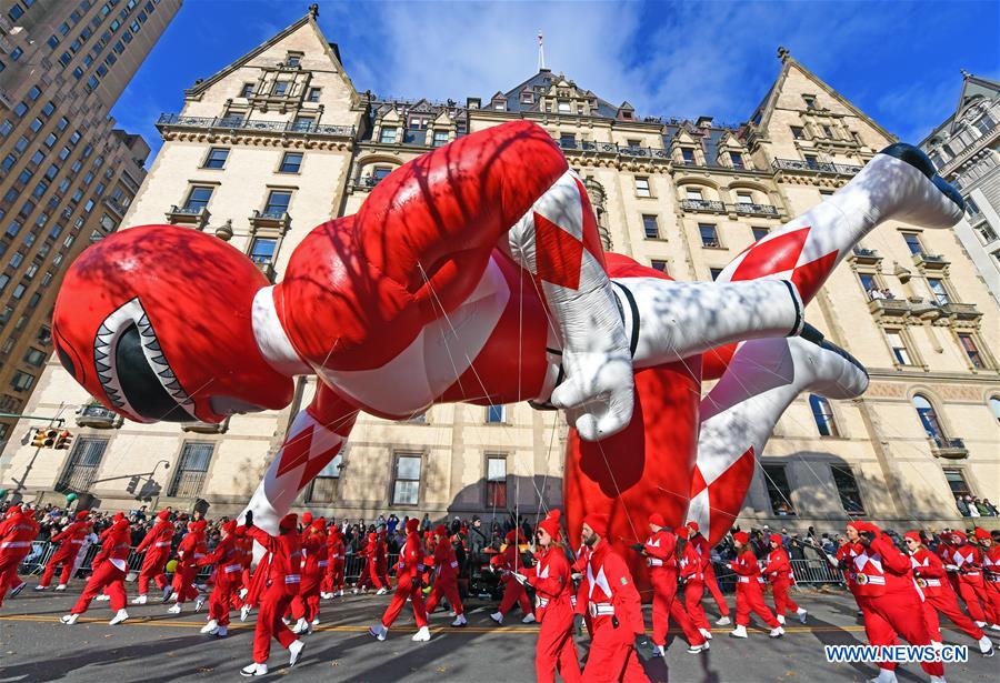 U.S.-NEW YORK-THANKSGIVING DAY PARADE