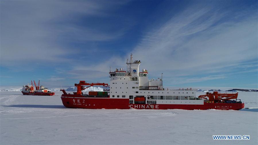 (EyesonSci)CHINA-ICEBREAKERS-ANTARCTIC EXPEDITION