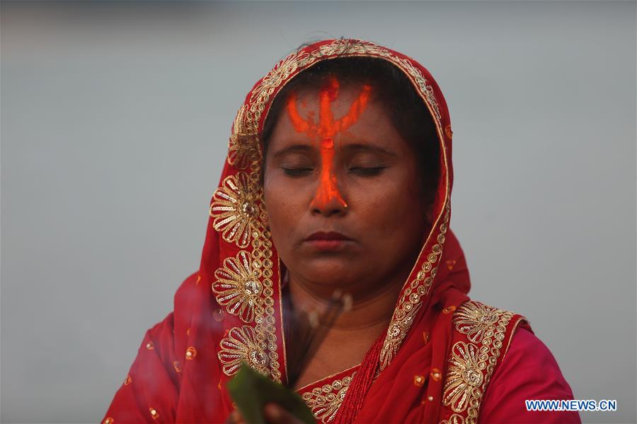 NEPAL-CHITWAN-CHHATH FESTIVAL