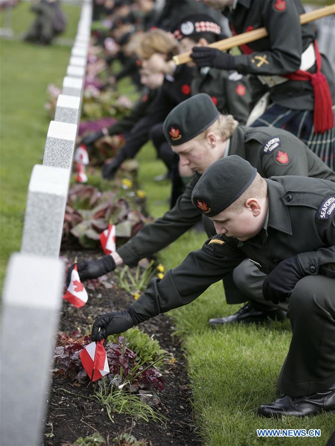 CANADA-VANCOUVER-VIMY RIDGE DAY