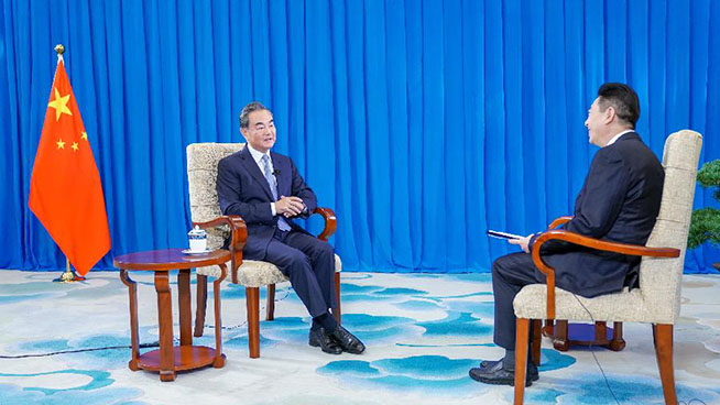 Wang Yi: Starting "diplomatic war" only exposes U.S. lack of confidence