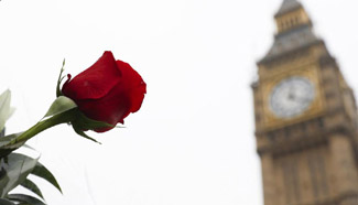 People commemorate victims of London terror attack