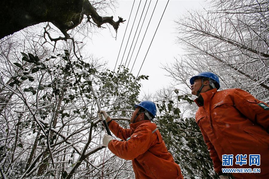 （新華全媒頭條）（8）雨雪冰凍中，他們奮力前行——基層黨員干群抗擊冰雪災(zāi)害紀實