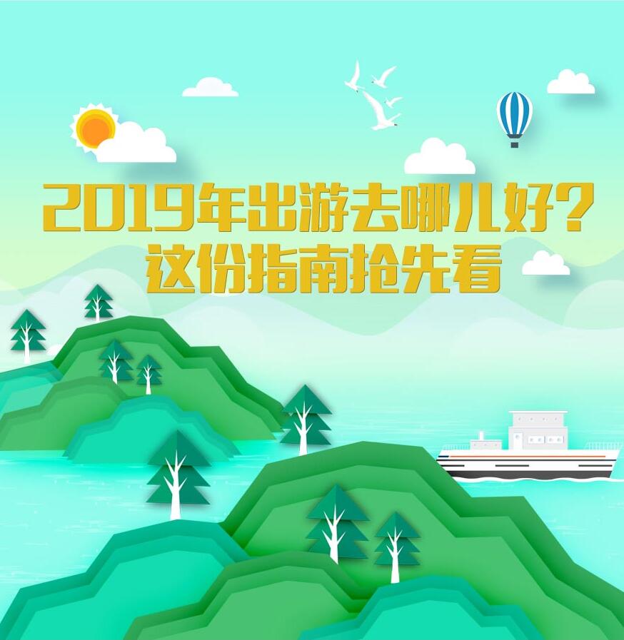 2019年出游去哪兒好？這份指南搶先看